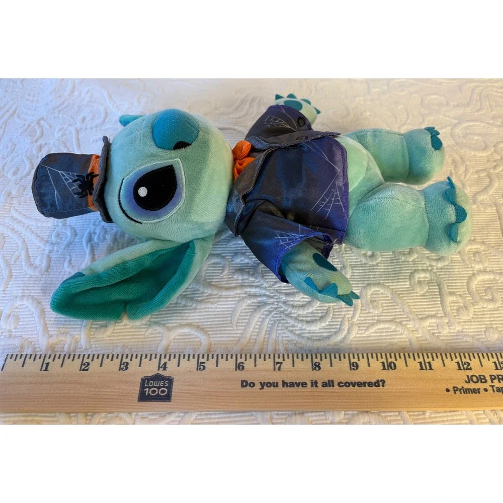 Disney Stitch Halloween‎ Costume Plush Toy with Top Hat and Tuxedo Costume 12 in